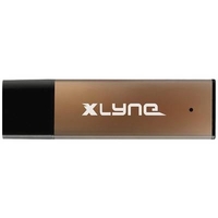 XLYNE MEMORIA USB 2.0 (ALUMINIO, 128 GB, ALUMINIO), COLOR BRONCE