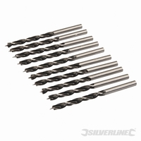 FORETS À POINTE ET DOUBLE TRANCHANT 5 MM 10 PCS SILVERLINE 637440