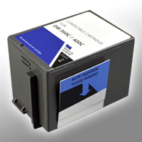 Ampertec Tintenpatrone ersetzt Pitney Bowes DM300C PFD300C blau