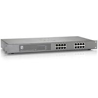 LevelOne Switch 16x FE FEP-1612 19" 480W 16xPoE