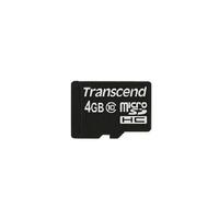 SD microSD Card 4GB Transcend SDHC Class10 (ohne Adapter)