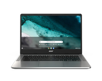 Acer Chromebook CB314-3H Intel® Pentium® Silver N6000 35.6 cm (14") Full HD 4 GB LPDDR4x-SDRAM 128 GB Flash Wi-Fi 6 (802.11ax) ChromeOS Silver