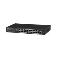 Dahua Technology PoE DH-PFS3125-24ET-190 switch Gigabit Ethernet (10/100/1000) Energía sobre Ethernet (PoE) Negro