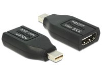 DeLOCK 65552 tussenstuk voor kabels mini Displayport HDMI Zwart