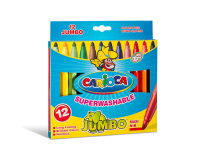 Carioca Jumbo stylo-feutre Extra-large Multicolore 12 pièce(s)