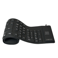 LogiLink ID0019A teclado USB QWERTZ Alemán Negro
