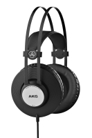 AKG K72 Kopfhörer Kabelgebunden Kopfband Musik Schwarz, Weiß