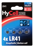 HyCell 1516-0025 háztartási elem Egyszer használatos elem LR41 Lúgos