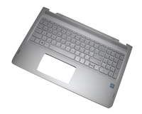 HP 857283-071 laptop reserve-onderdeel Behuizingsvoet + toetsenbord