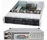 Supermicro CSE-829TQ-R920LPB Computer-Gehäuse Niederprofil (superflach) Schwarz 920 W