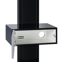 Hagor Info-Tower Mediabox AV equipment shelf Black Metal