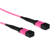 ACT RL7762 Cable de fibra óptica e InfiniBand 2 m MPO/MTP Violeta