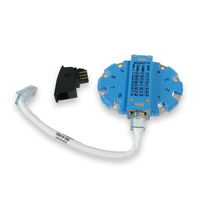 Kurth Electronic 0.49700 Kabelspalter oder -kombinator Kabelsplitter Blau