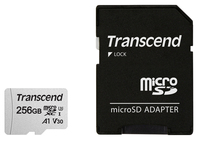 Transcend microSD Card SDXC 300S 256GB with Adapter