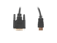 Lanberg CA-HDDV-20CU-0030-BK câble vidéo et adaptateur 3 m HDMI Type A (Standard) DVI-D Noir