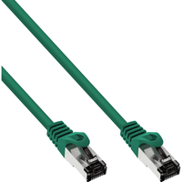 InLine Patch cable, S/FTP (PiMf), Cat.8.1, 2000MHz, halogen-free, green, 3m