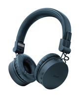 Trust 23908 headphones/headset Head-band 3.5 mm connector Micro-USB Bluetooth Blue