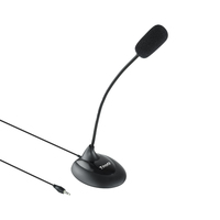 TooQ TQMM-213 microphone Noir Microphone de Notebook