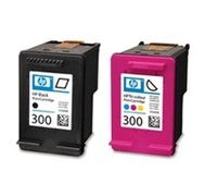 HP 300 inktcartridge 2 stuk(s) Origineel Zwart, Cyaan, Magenta, Geel