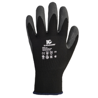 Kleenguard 97272 beschermende handschoen Werkplaatshandschoenen Zwart, Grijs Katoen, Latex 12 stuk(s)