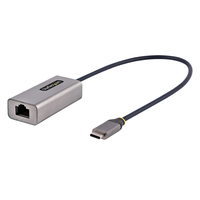StarTech.com USB-C zu Ethernet Adapter, USB 3.0 zu Gigabit Netzwerk Adapter - 10/100/1000 Mbit/s, USB-C zu RJ45 Ethernet Adapter (GbE), 30cm angeschlossenes Kabel, treiberlose I...