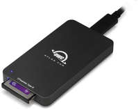 OWC Atlas FXR kártyaolvasó Thunderbolt 3/USB 3.2 Gen 2 (3.1 Gen 2) Fekete