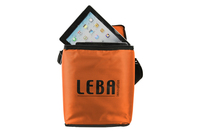 Leba NoteBag NB2-5TAB-ORA Beweglicher Wagen und Schrank Gehäuse zur Verwaltung tragbarer Geräte Orange