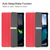 CoreParts TABX-XMI-COVER5 tabletbehuizing 26,9 cm (10.6") Flip case Rood