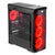 LC-Power Gaming 988B - Red Typhoon Midi Tower Fekete