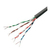 Budgets LBCC6AFTPST-BL câble de réseau Noir 100 m Cat6a F/UTP (FTP)