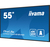 iiyama ProLite Digital Signage Flachbildschirm 138,7 cm (54.6") LCD WLAN 500 cd/m² 4K Ultra HD Schwarz Eingebauter Prozessor Android 11 24/7