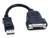 Fujitsu S26361-F4066-L13 Videokabel-Adapter DisplayPort DVI-D Schwarz