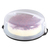 Xavax 00111514 caja pastelera Alrededor Plástico Antracita, Transparente