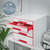 Leitz WOW CUBE Rosso, Bianco