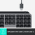 Logitech MX Keys f/ Mac toetsenbord RF-draadloos + Bluetooth QWERTZ Zwitsers Grijs