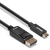 Lindy 43306 video kabel adapter 7,5 m USB Type-C DisplayPort Zwart