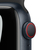 Apple Watch Nike Series 7 OLED 41 mm Digitális Érintőképernyő 4G Fekete Wi-Fi GPS (műhold)