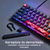 HyperX Alloy Origins 65 – mechaniczna klawiatura dla graczy – HX Red (układ US)