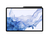 Samsung Galaxy Tab S8+ SM-X800N 128 GB 31,5 cm (12.4") Qualcomm Snapdragon 8 GB Wi-Fi 6 (802.11ax) Zilver