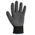 Kleenguard 97272 protective handwear Workshop gloves Black, Grey Cotton, Latex 12 pc(s)