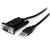 Câble adaptateur DCE USB vers série RS232 DB9 null modem 1 port avec FTDI