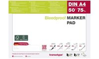 transotype Bloc pour marqueur, A3, 75 g/m2, 50 feuilles (70000592)