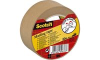 3M Scotch Ruban adhésif d'emballage P5050, papier, marron (9068909)
