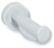 Hewi WC-Papierhalter SERIE 801 zylindrisch, mit Rosette aquablau 801.21.300 55