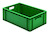 Transport-Stapelkasten TK 600/210-0, grün - aus Polypropylen (VPE 2 Stück)