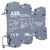 ABB R600 Interface Relais, 24V / 250V 24V ac/dc, 1-poliger Wechsler DIN-Schienen 24V ac