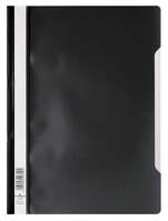 Durable Clear View A4 Document Folder - Black - Pack of 50
