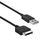 USB Kabel voor Sony Playstation Vita - USB-A (m) - USB-A (v) - 1 meter - zwart