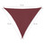 Sonnensegel "Dreieck" in Rotbraun - 5x5x5 m 10035864_986