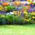Relaxdays Rasensprenger Libellen-Motiv, 3/4", mit Erdspieß, Sprinkler & Gartendeko, Wasserspiel Garten, Metall, kupfer